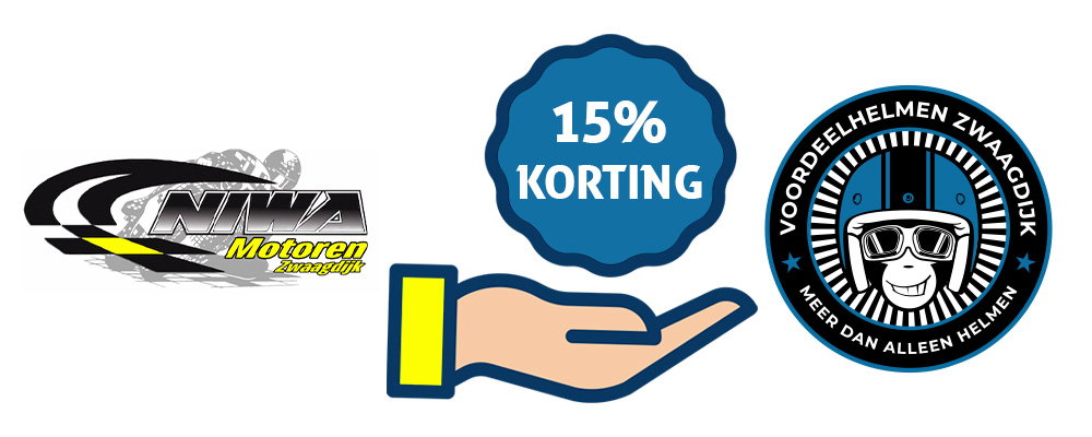 Samenwerking NIWA Motoren VoordeelHelmen Zwaagdijk
