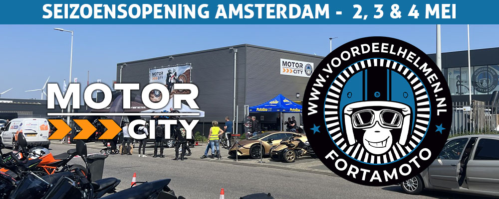 Seizoensopening VoordeelHelmen Amsterdam Motor City